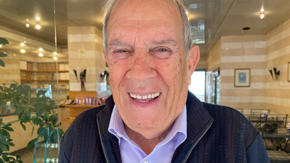 Nassim Haddad greets his customers and life with unflinching cheer.