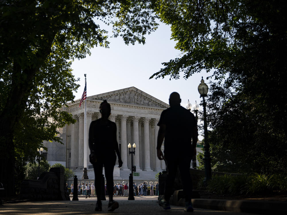 The Supreme Court in Washington, D.C., on Tuesday, June 27 as the term heads into what's expected to be the final week.