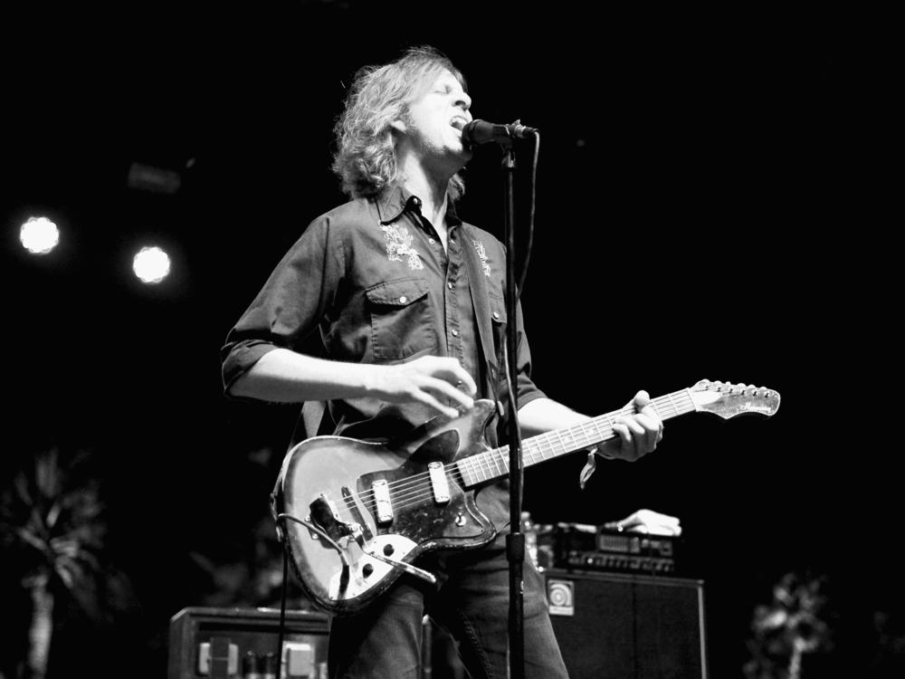 Rick Froberg performs with Drive Like Jehu at Coachella in Indio, Calif., in April 2015. The musician died Friday, according to his longtime collaborator John Reis.