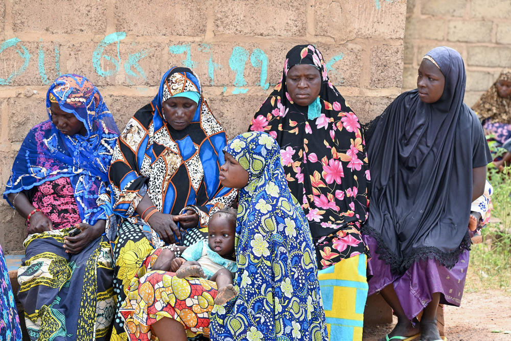 These women were forced from their homes in the north and east of Burkina Faso. The Burkinabe people have been displaced by violence in recent years but humanitarian aid has not been sufficient as the world focuses on Ukraine, according to a new report by the Norwegian Refugee Council.