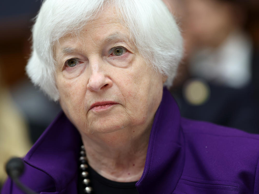 Treasury Secretary Janet Yellen testifies before the House Financial Services Committee on Capitol Hill in Washington, D.C., on June 13, 2023. Yellen is traveling to China amid tensions over a number of issues including Taiwan.