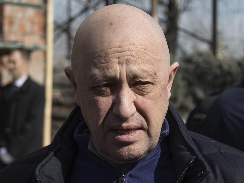 Yevgeny Prigozhin is seen here in April. His current whereabouts have not been verified, though Lukashenko says the mercenary leader is now in St. Petersburg, Russia.