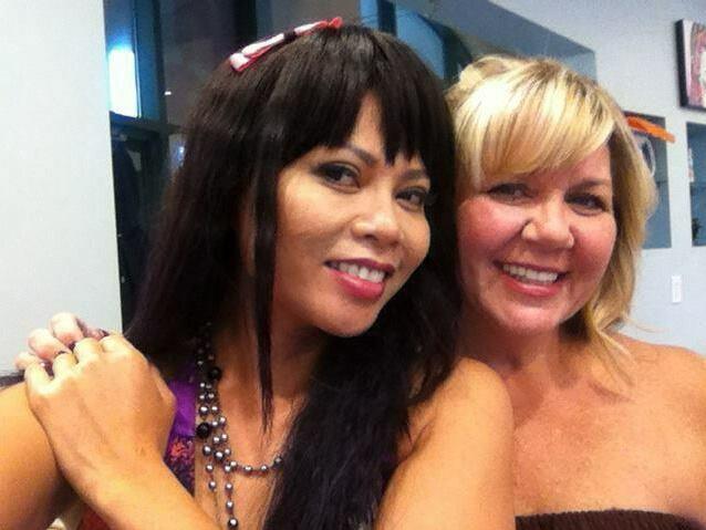 Yvonne (left) and Susan (right).