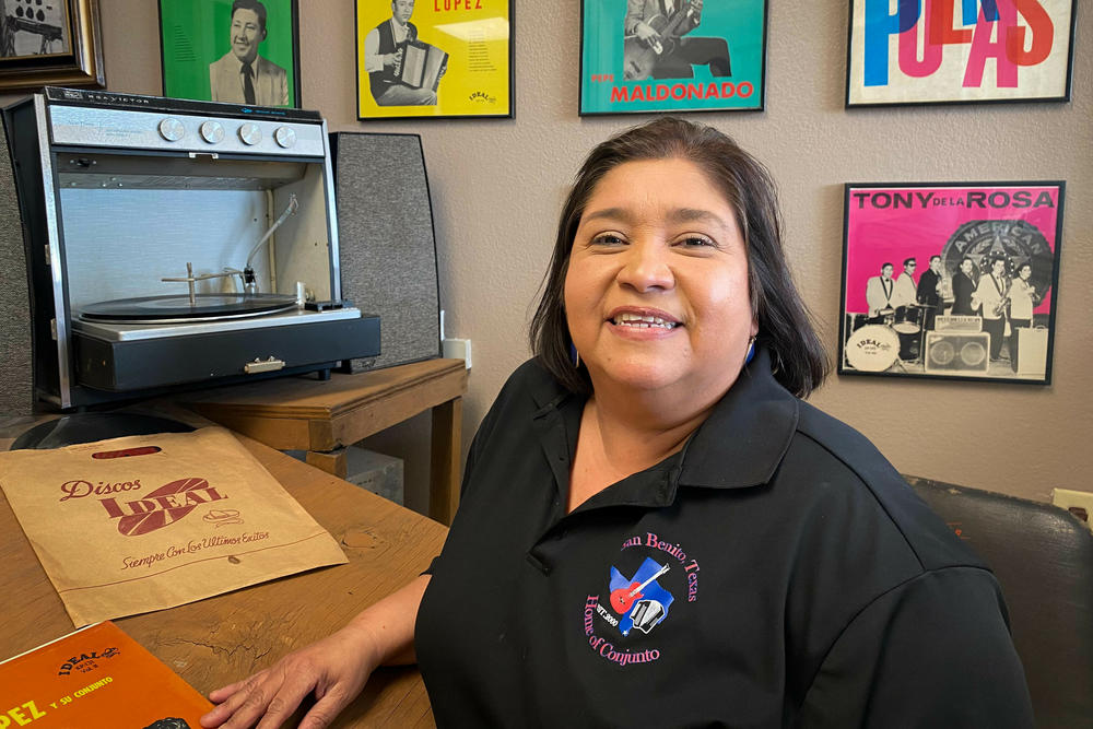 Patty Avila, director of the recently opened Texas Conjunto Music Hall of Fame and Museum in San Benito, says conjunto 
