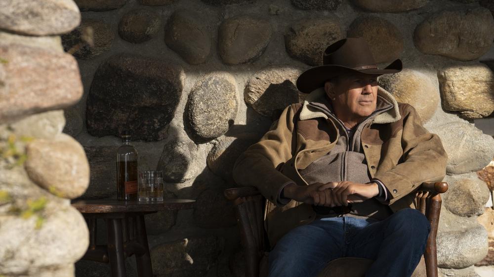 Kevin Costner as John Dutton in <em>Yellowstone</em>