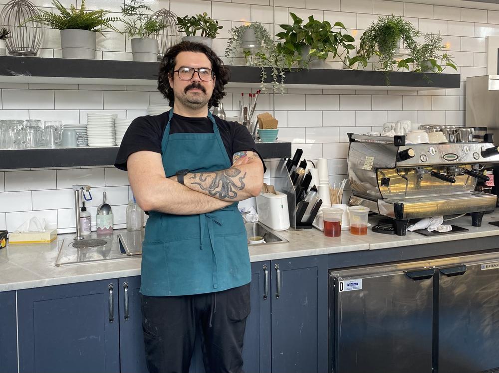 Dylan Schenker got his first barista job about a decade ago. He says, 