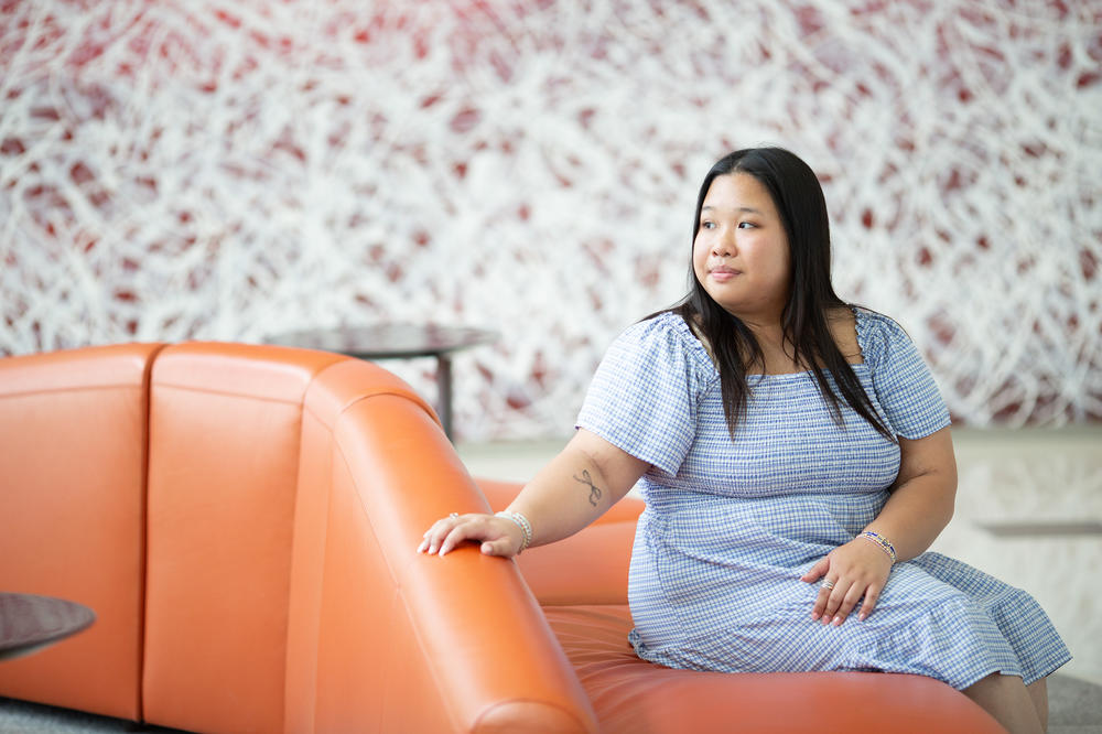 Kayla Tran, 19, of Bath, N.C., is a student at The University of North Carolina Chapel Hill. She's hoping politicians emphasize protecting LGBTQ rights, reproductive rights and passing legislation that curbs gun violence.