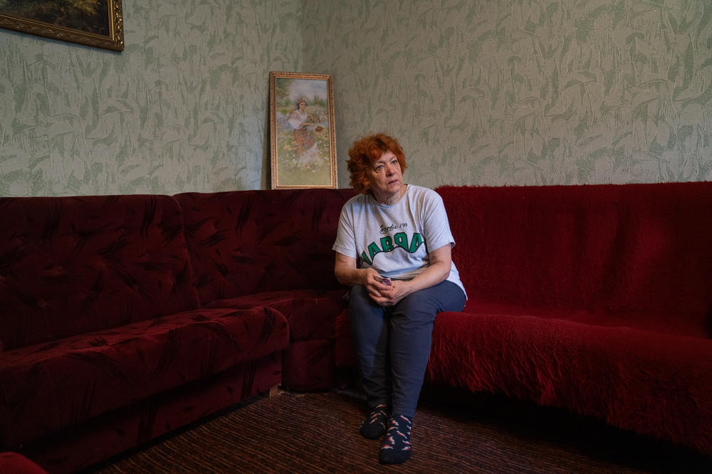 Vakulenko's mother Olena Ihnatenko.
