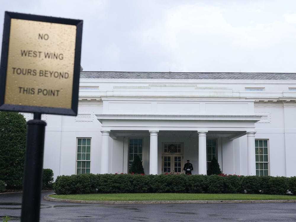 The West Wing of the White House on July 5. The U.S. Secret Service has closed its investigation into a small bag of cocaine found just inside a different entrance to the building.