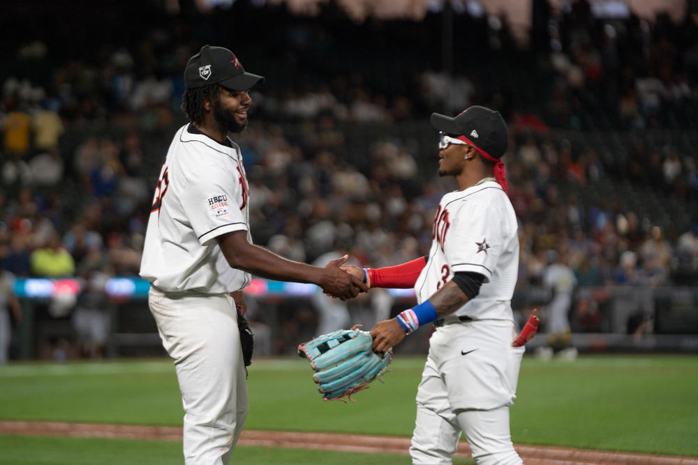 The HBCU Swingman Classic gathered 50 of the best baseball players from historically Black colleges and universities for an exhibition game ahead of the MLB All-Star Game.