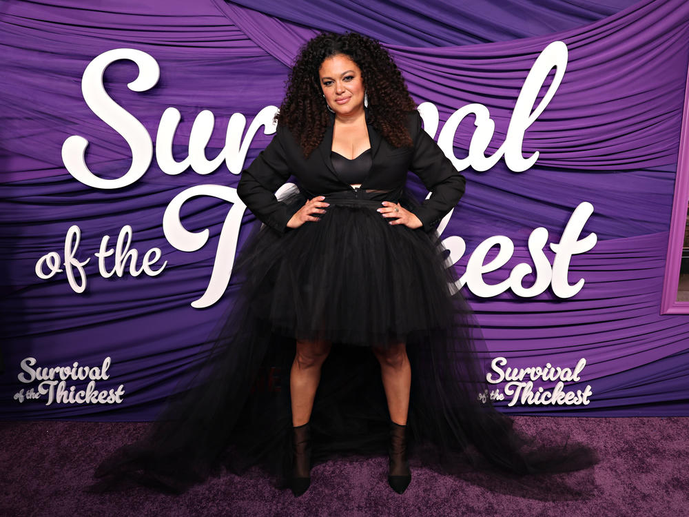 Michelle Buteau at the premiere of her new show, <em>Survival Of The Thickest.</em>