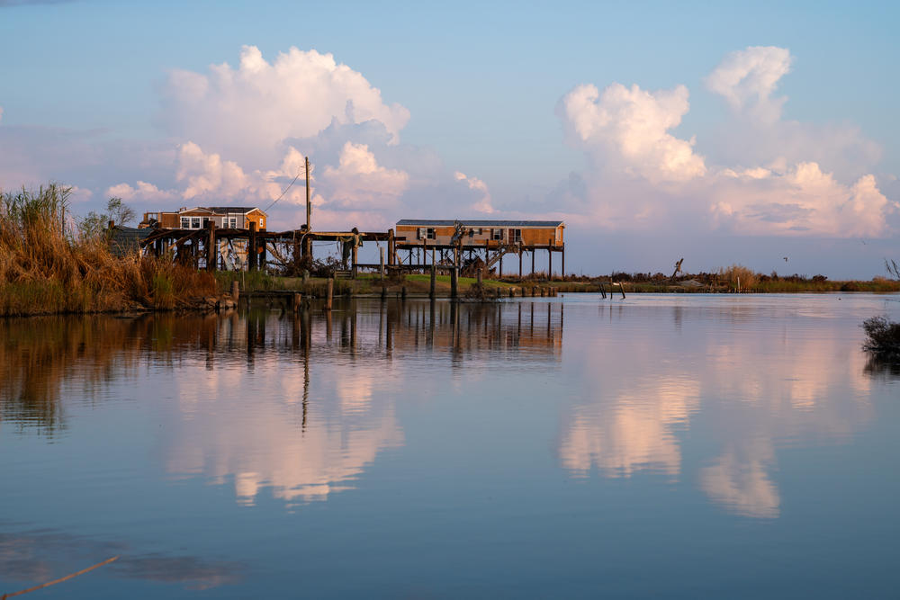 Some residents in coastal areas such as Cameron Parish, La., have raised their homes and taken other measures to make them more resilient to hurricanes. But mounting damages have led many home insurance companies to stop offering insurance policies in high-risk areas, or to even pull out of entire coastal states.