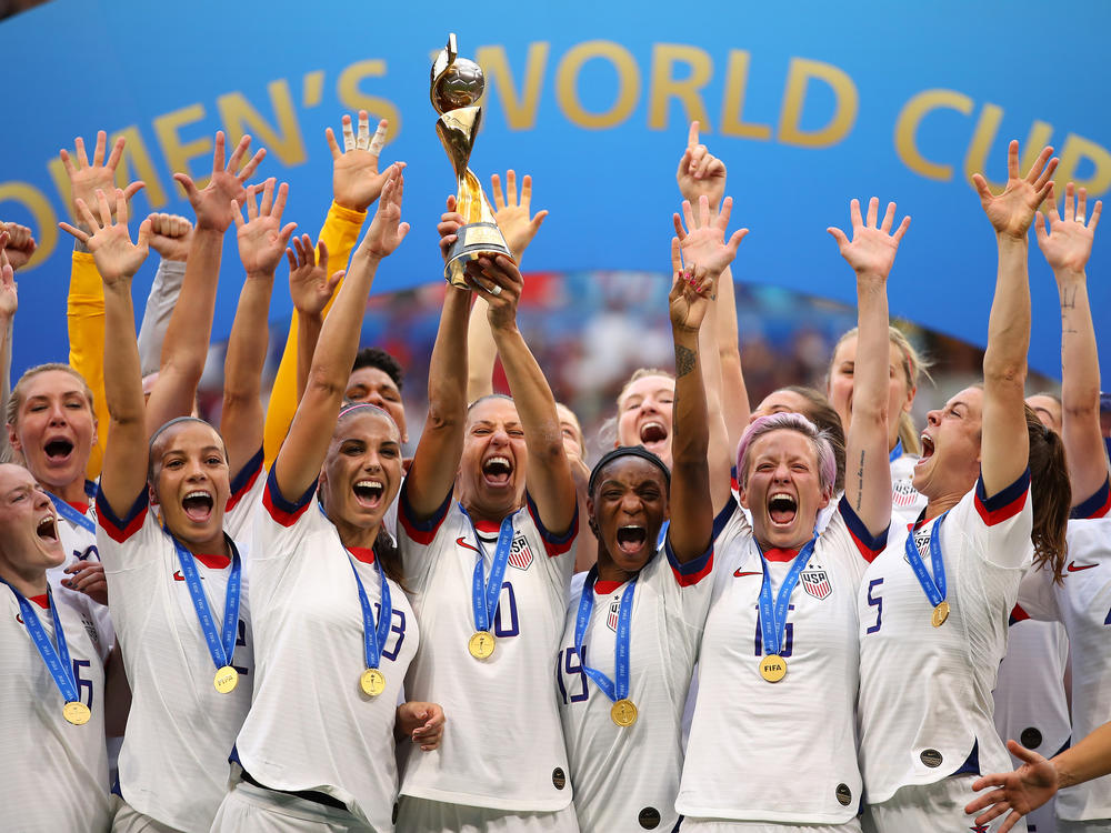 The USA celebrates victory at the 2019 FIFA Women's World Cup in France. Will they repeat their success for a third time?