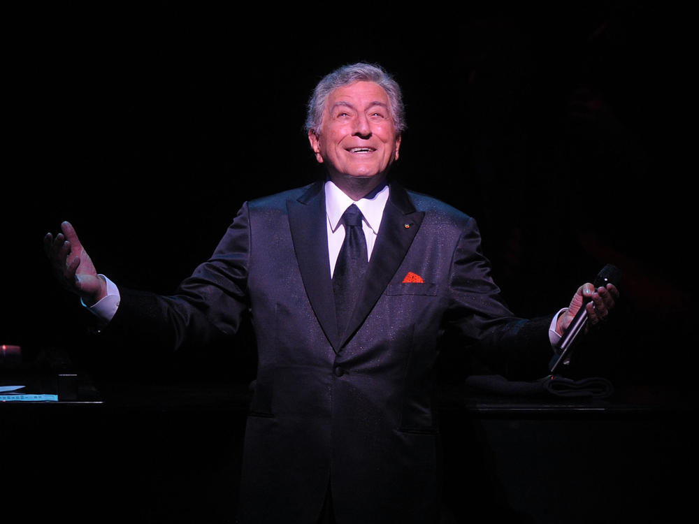 Tony Bennett performs at the Metropolitan Opera House in New York City on Sept. 18, 2011.