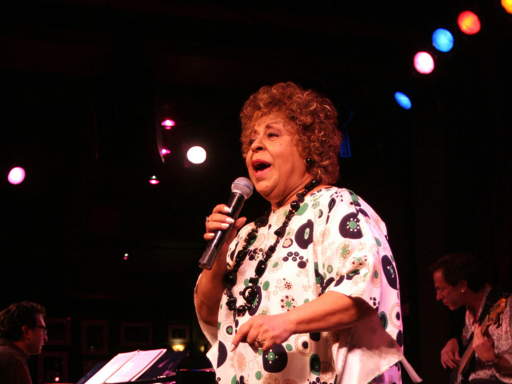 Leny Andrade performs at Birdland in New York in 2008. Andrade died on July 24, 2023 in Rio de Janeiro, Brazil.