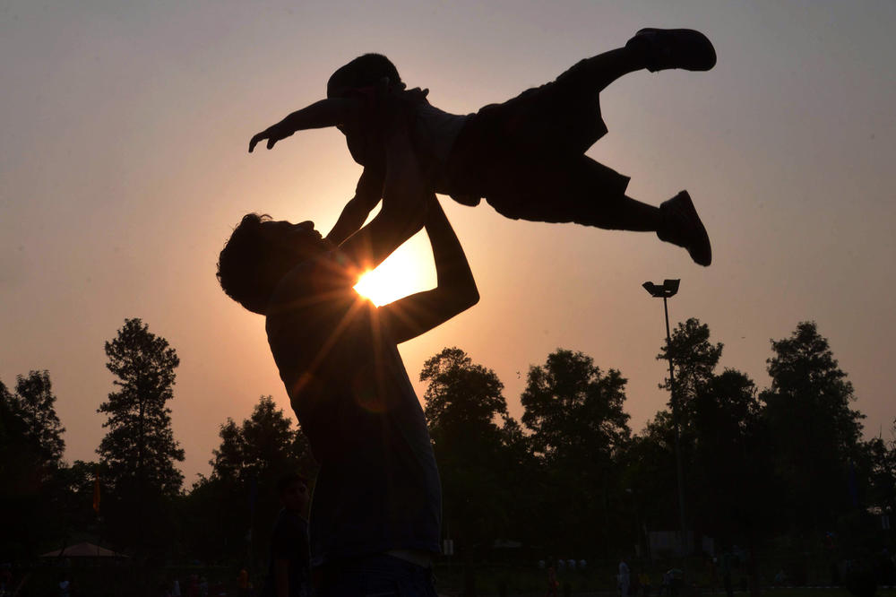 The gender pay gap encourages men to stay at work, one expert says.