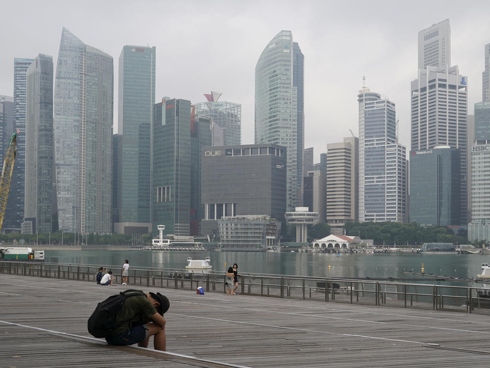 The central business district is shrouded by haze in Singapore, on Sept. 23, 2019. Singapore conducted its first execution of a woman in 19 years on Friday, July 28, 2023, and its second hanging this week for drug trafficking despite calls for the city-state to cease capital punishment for drug-related crimes.