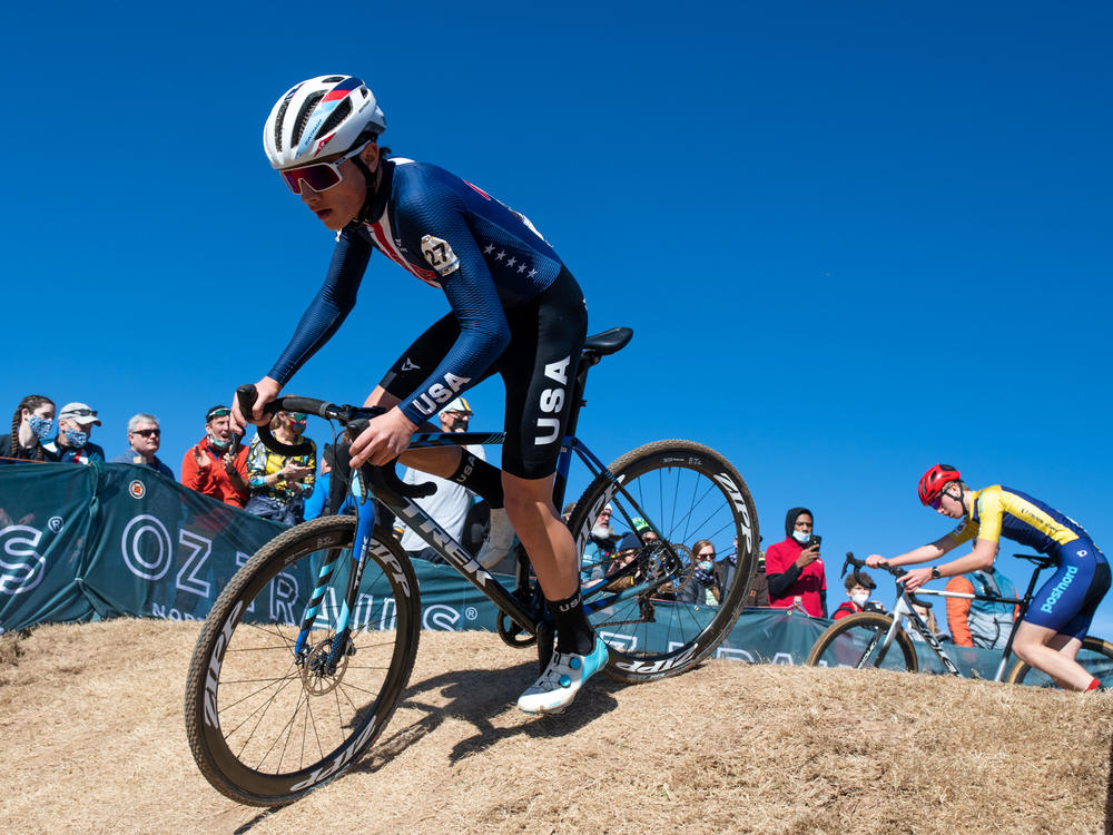 Magnus White, a 17-year old on the U.S. national cycling team, was killed Saturday while biking in Boulder, Colo. He is seen here competing at the Cyclocross World Championships in January in Hoogerheide, the Netherlands.