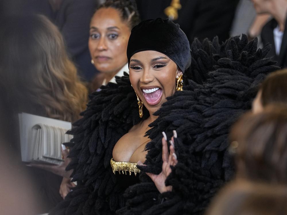Cardi B, seen here on July 3, was performing in Las Vegas when a fan threw a drink at her. Concertgoers have thrown objects at musical artists in several highly publicized instances in the past few months.