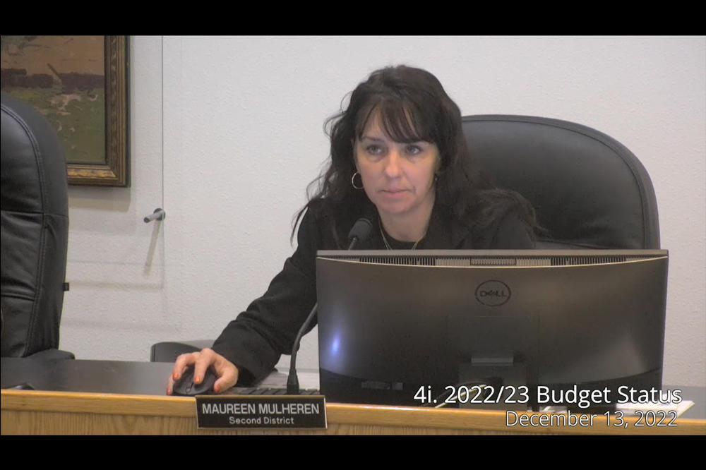 At a December 2022 meeting, Mo Mulheren, vice chair of the Mendocino County Board of Supervisors, raised concerns about using opioid settlement funds to cover a budget shortfall. But she later told KFF Health News that the use was appropriate because it made the county 