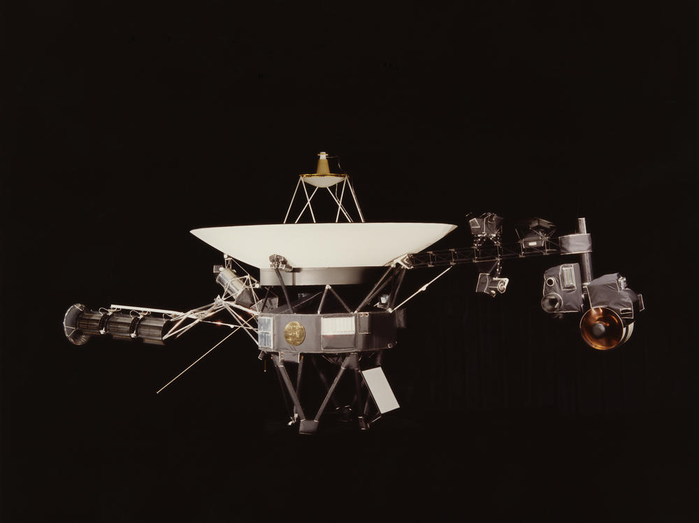 A NASA image of one of the twin Voyager space probes. The Jet Propulsion Laboratory lost contact with Voyager 2 on July 21 after mistakenly pointing its antenna 2 degrees away from Earth. On Friday, contact was fully restored.