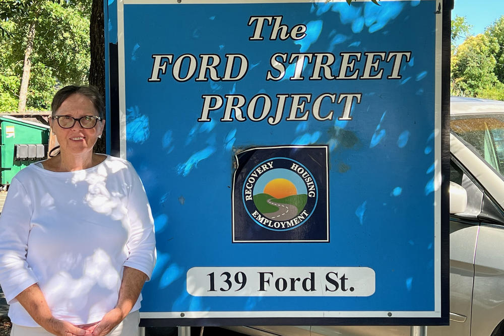 Jacqueline Williams is executive director of the Ford Street Project, a nonprofit that runs Mendocino County's only adult residential addiction treatment program. 