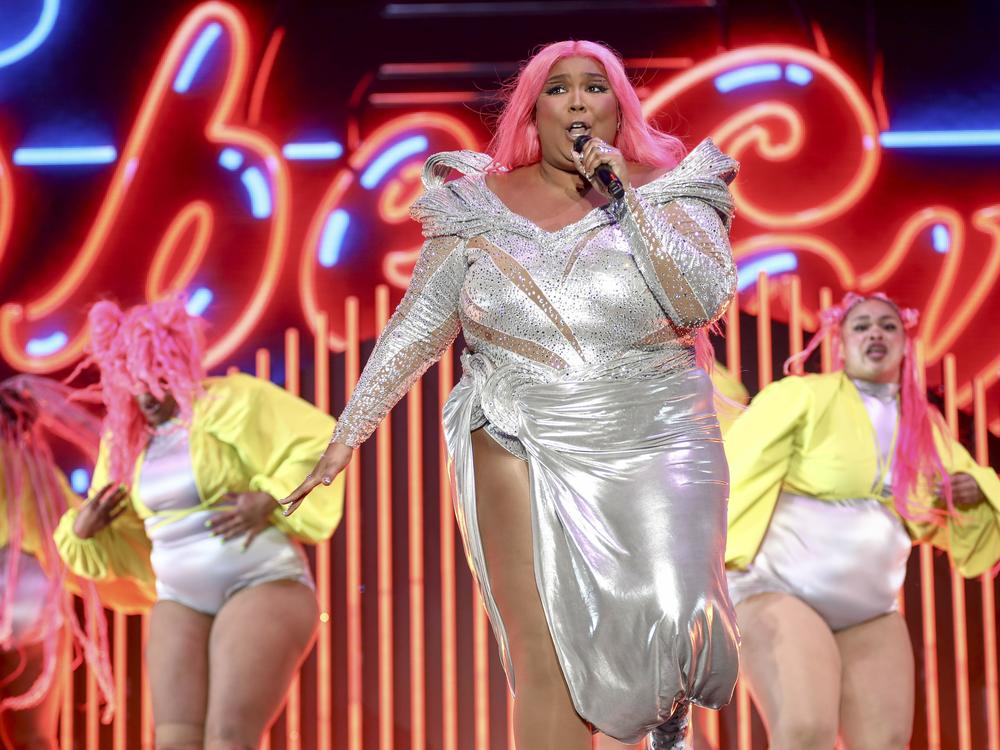 Lizzo performs at the Governors Ball Music Festival in the Queens borough of New York in June.