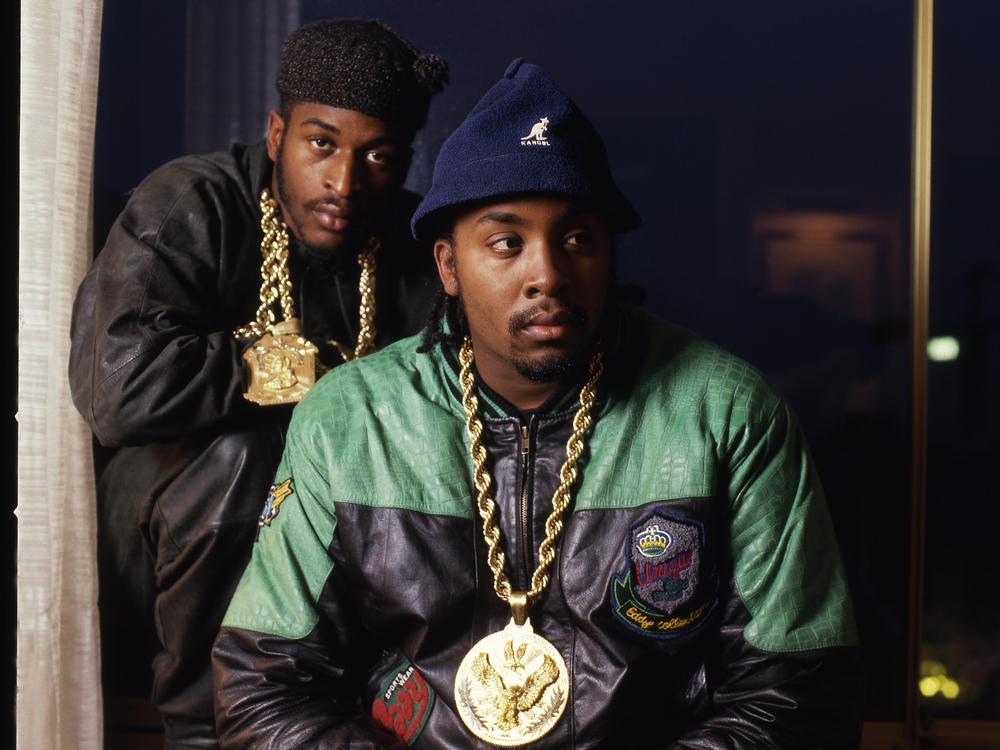 Rakim (left) and Eric B., 1987