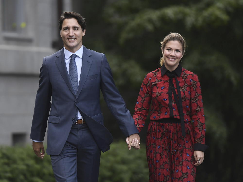 Canada's Prime Minister Justin Trudeau and his wife, Sophie Gregoire Trudeau, arrive at Rideau Hall in Ottawa, Ontario, Sept. 11, 2019. The Canadian prime minister and his wife announced Wednesday, Aug. 2, 2023, that they are separating after 18 years of marriage.