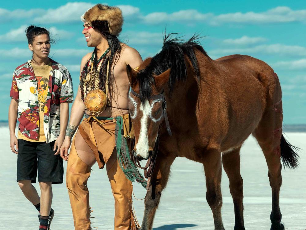 D'Pharaoh Woon-A-Tai and Dallas Goldtooth.
