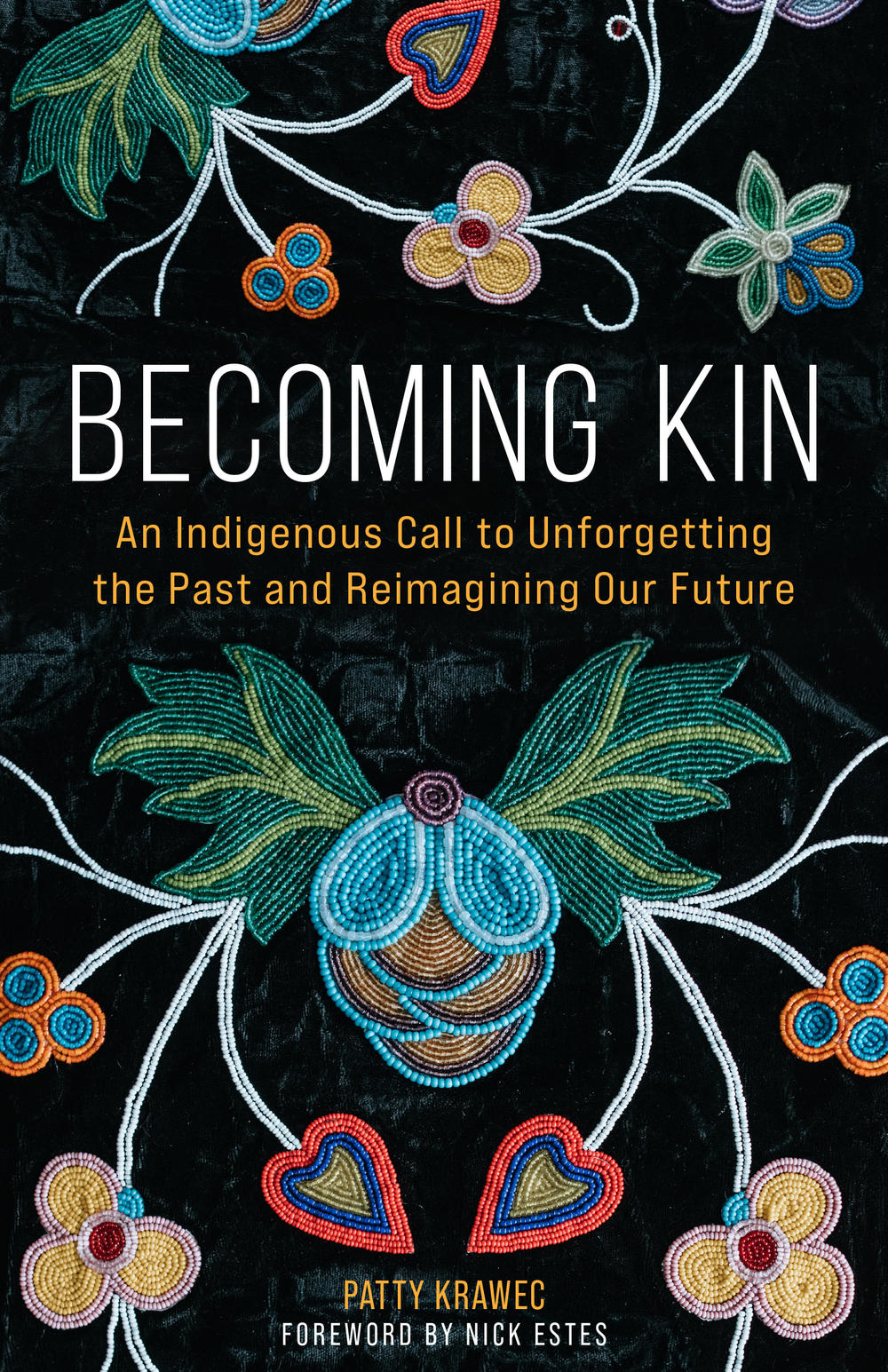 The cover of Krawec's book, <em>Becoming Kin</em>.