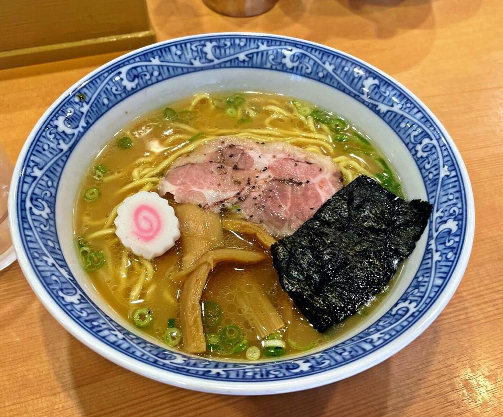 Ramen prepared the traditional way in a Tokyo restaurant.