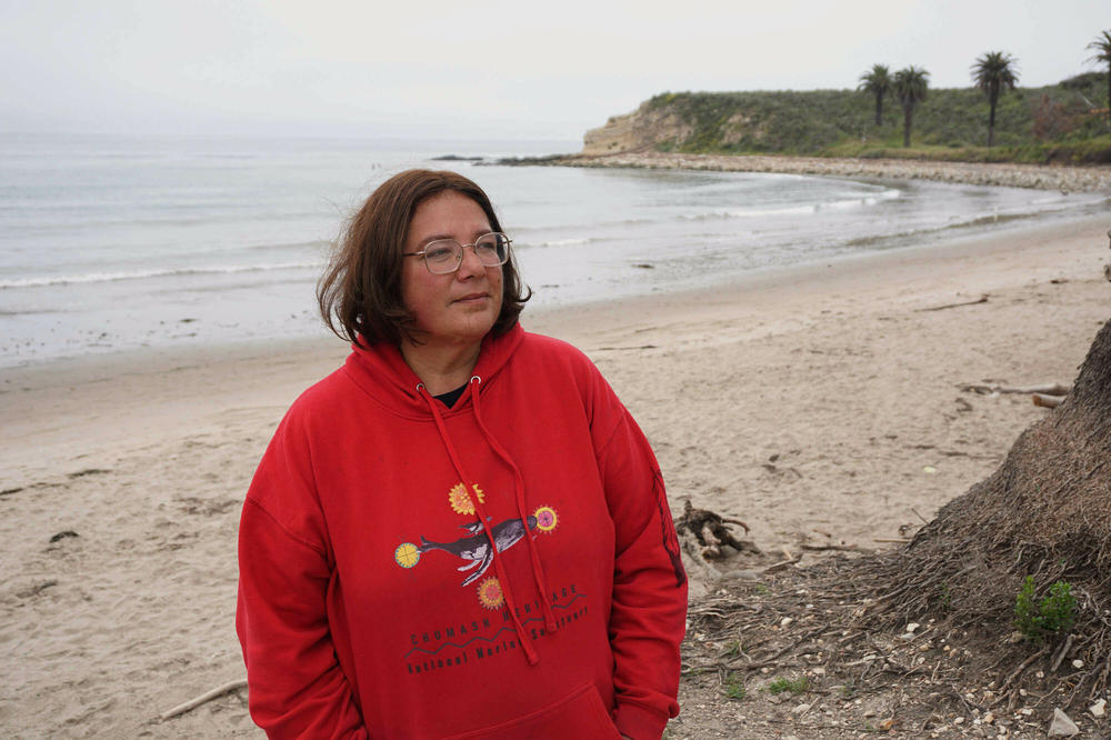 Violet Sage Walker, chairwoman of the Northern Chumash Tribal Council, wants to see tribal members as co-managers of the sanctuary, a reflection of those who originally lived there.