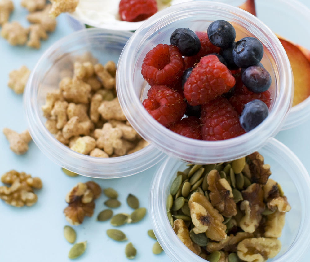 Adding berries, nuts or seeds to your breakfast can boost its fiber content easily. A diet with a varied mix of fibers supports a healthy variety of gut microbes, which in turn support better health.