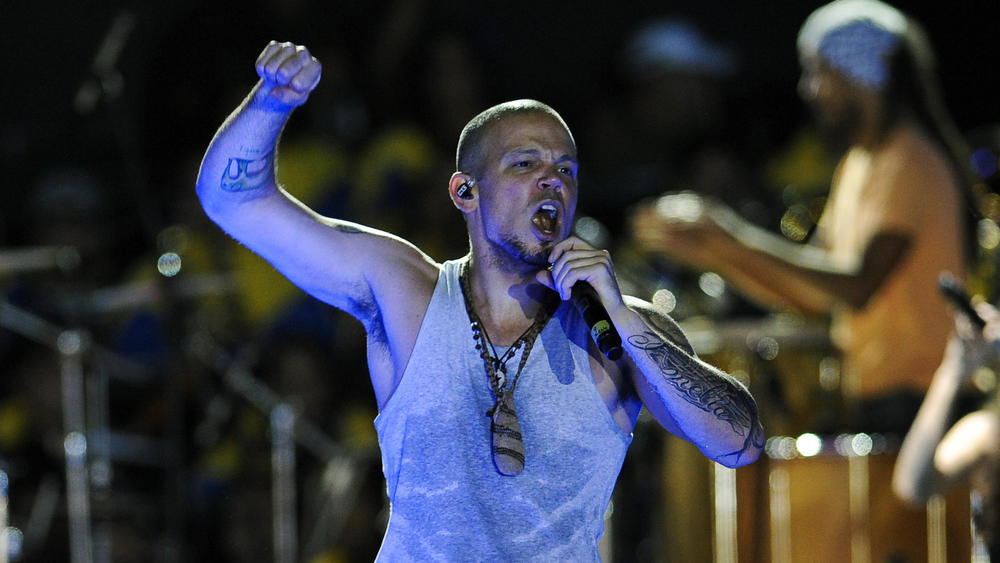 Calle 13 singer Rene Perez