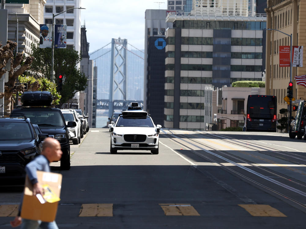 San Francisco has served as a testing ground for autonomous vehicles made by the companies Waymo (pictured above) and Cruise.