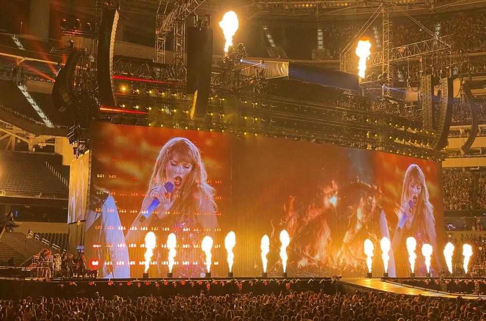 For one week this summer Taylor Swift transformed LA's SoFi stadium into a cathedral — an in-person congregation for hundreds of thousands.