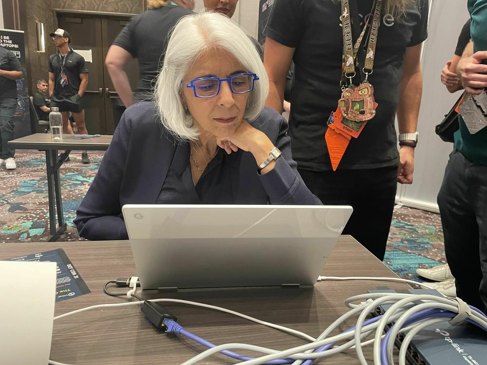 Arati Prabhakar, President Biden's top science and technology adviser, attended Def Con to raise support for the administration's efforts to put more guardrails around AI technologies.