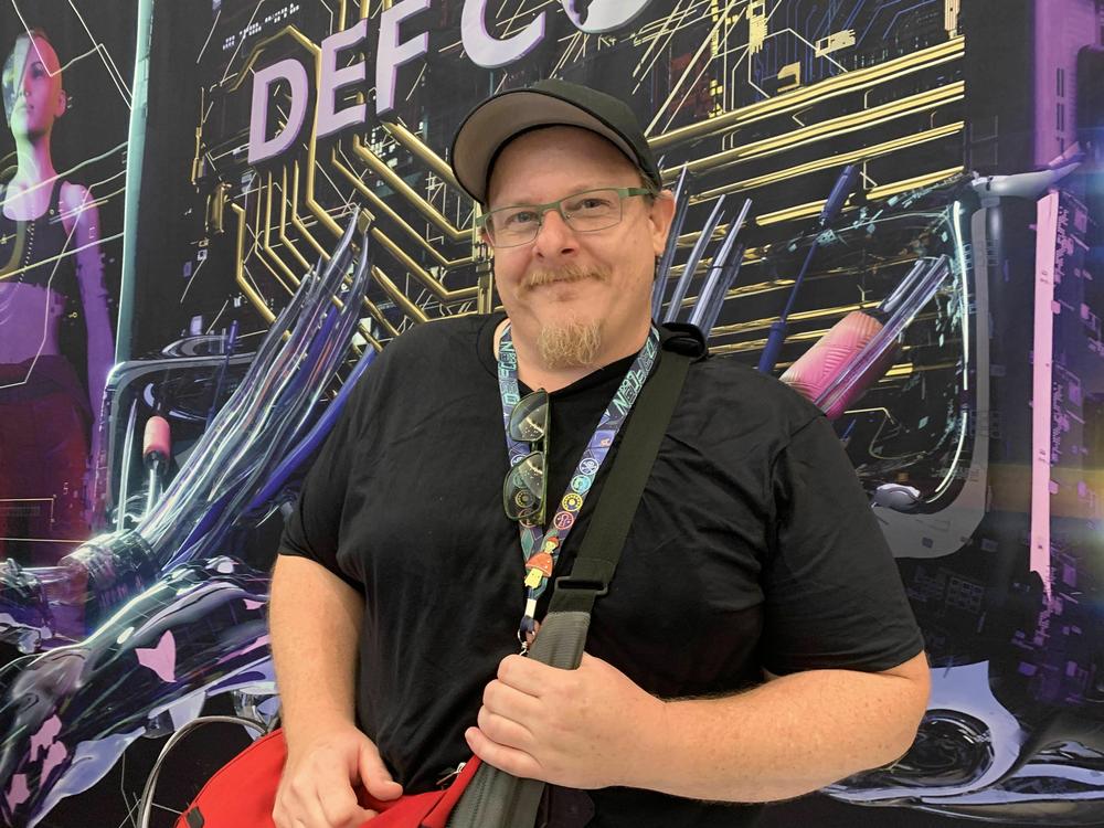 David Karnowski, a student at Long Beach Community College, went to Def Con specifically for the AI challenge.