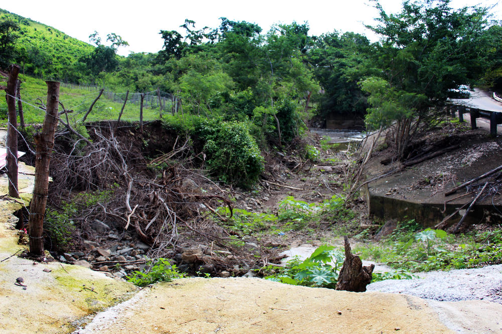 Last fall, damage from heavy rains in Salinas interrupted classes yet again, closing fifth-grader Deishangelxa Galarza's school, El Coquí, for three days.