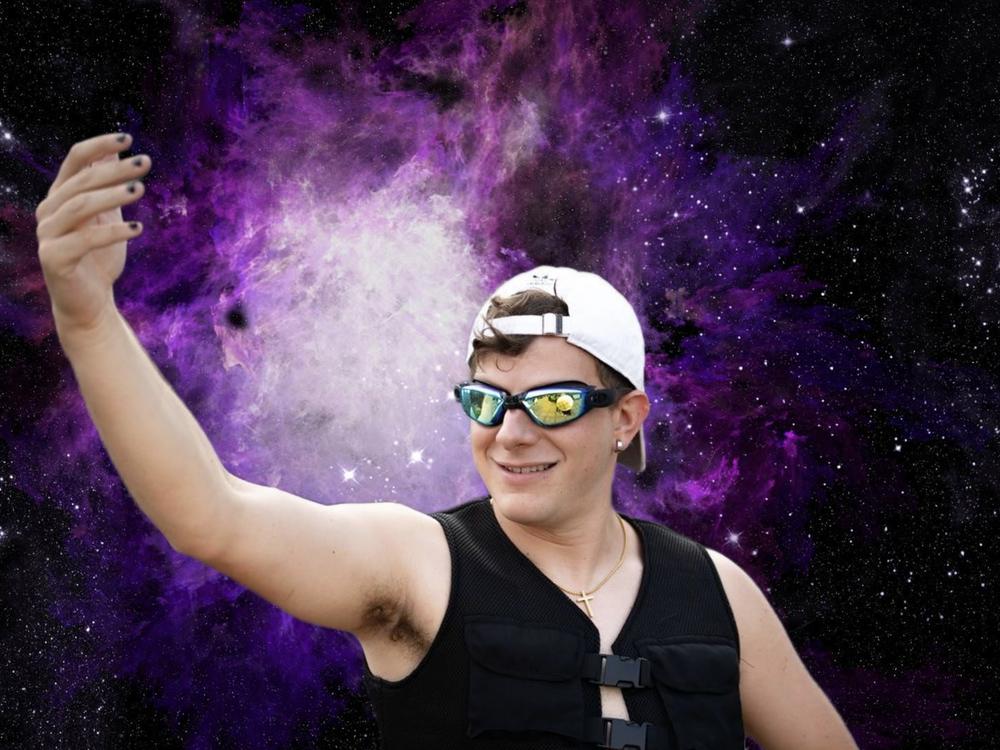 DJ Crazy Times — aka Kyle Gordon — in his element.