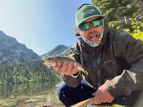 John Hunt catches a fish during his extensive fun-filled summer.