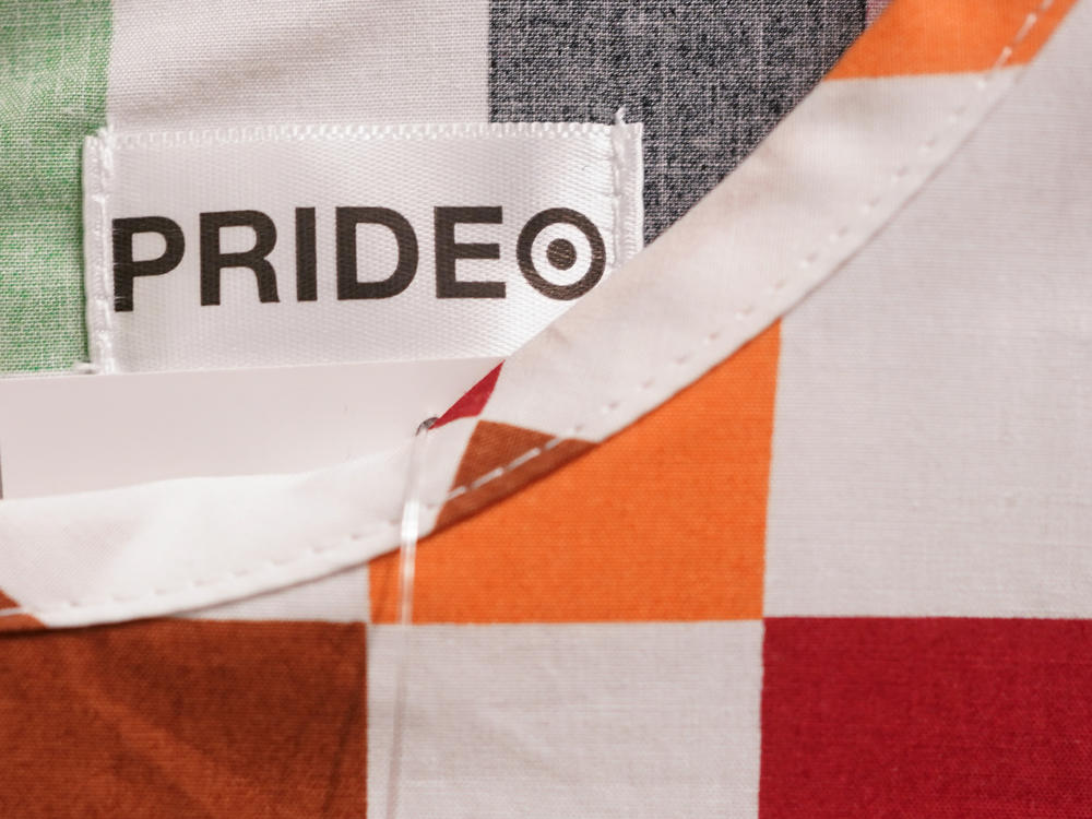 Pride month merchandise is displayed at the front of a Target store in Hackensack, N.J., Wednesday, May 24, 2023. (AP Photo/Seth Wenig)
