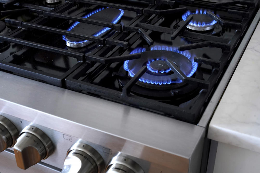 Cooking with gas stoves can pollute indoor air.