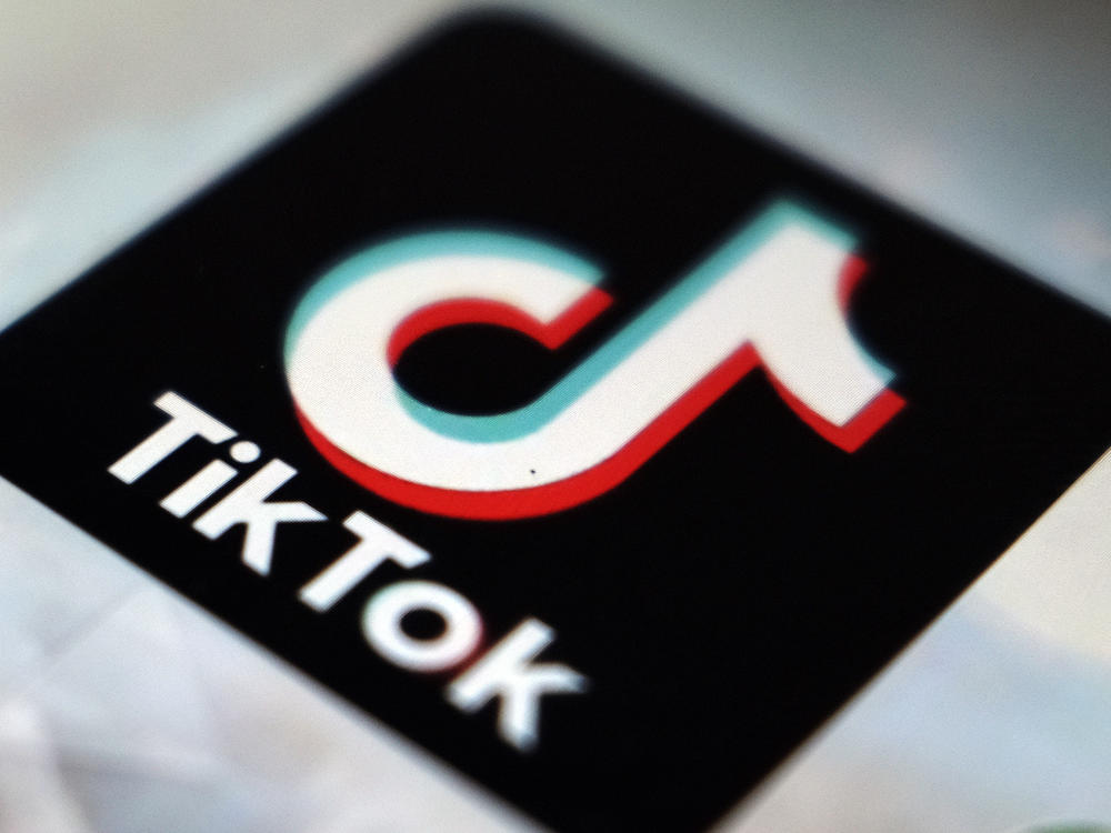 New York City banned TikTok on government-owned devices on Wednesday, officials said. Here, the TikTok app logo, shown in Tokyo, on Sept. 28, 2020.