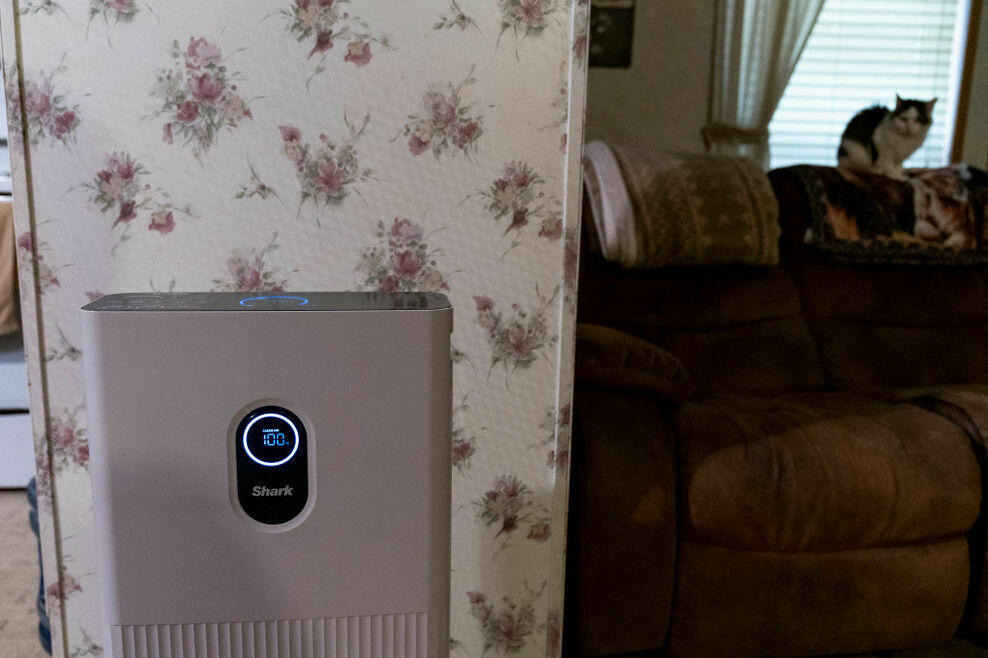 A portable air purifier can be a good way to clean the air if outdoor air quality is poor.