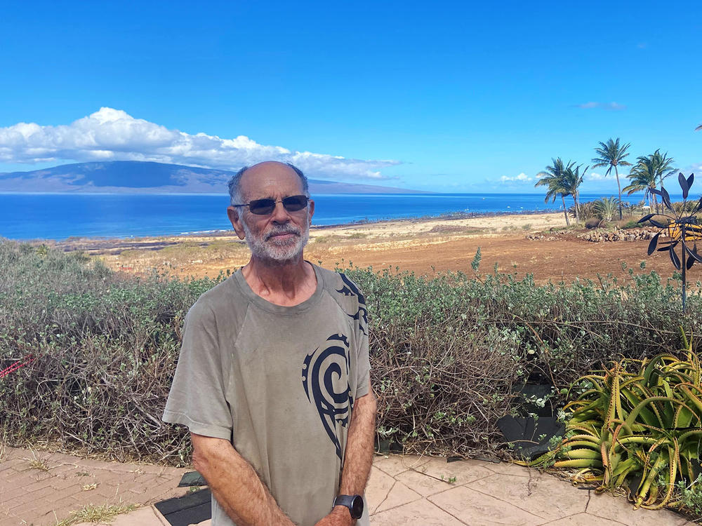 For years, Gordon Firestein has worked with neighbors to make Lahaina safer from wildfires. He's hopeful the state will pass mandatory policies to clear vegetation.