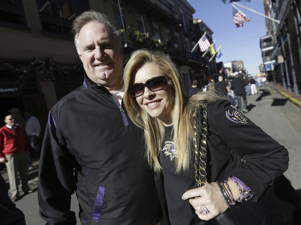 Sean and Leigh Anne Tuohy are seen in New Orleans in 2013. Michael Oher, the former NFL tackle whose story inspired the movie <em>The Blind Side,</em> on Monday filed a petition accusing the Tuohys of lying to him by having him sign papers making them his conservators rather than his adoptive parents nearly two decades ago.