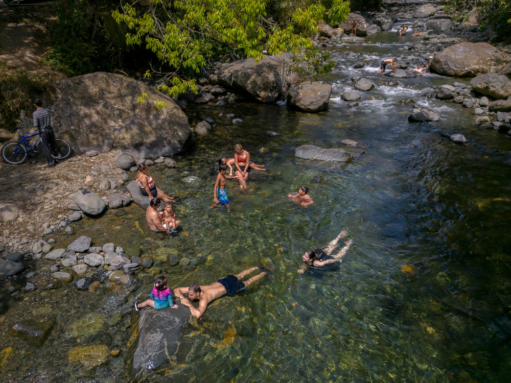 More than just a place to swim, thousands of locals and tourists come to the Pance River every year to play sports, cook meals over makeshift fires and listen to music. The Pance is just one of seven rivers that cross through the city, but it's the most popular.