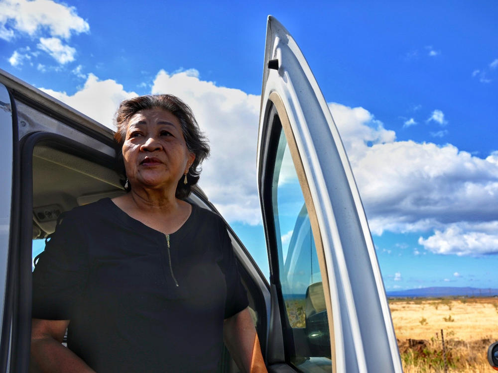 Pastor Estrella Arquero leads Koinonia Pentecostal Church with her husband. There are at least 20 church members sleeping in the parish hall because they lost their homes in the fire.